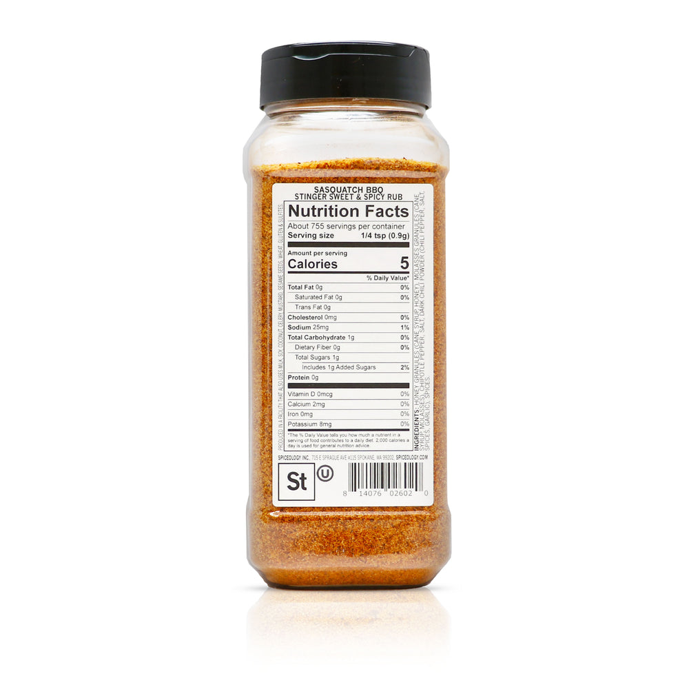 Sasquatch BBQ | Stinger | Sweet & Spicy Rub